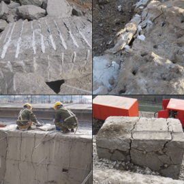 Sredstvo za rušenje stijena i betona 3 | Prah za rušenje