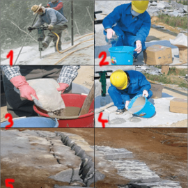 Sredstvo za rušenje stijena i betona 6 | Prah za rušenje